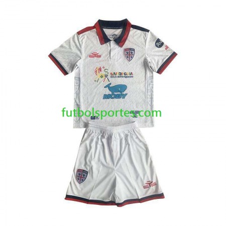 Camiseta Cagliari Niño Segunda Equipación 2023/2024